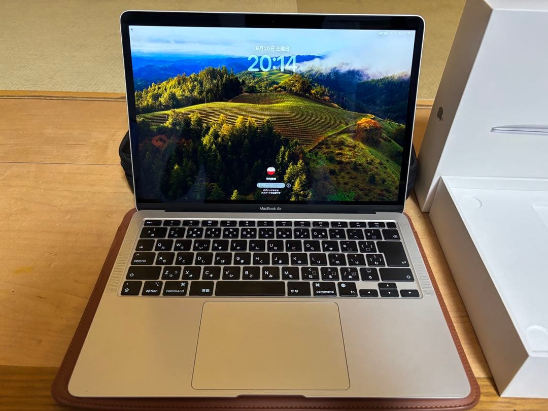 【美品】Apple MacBookAir 13インチ M1 16GB 256GB