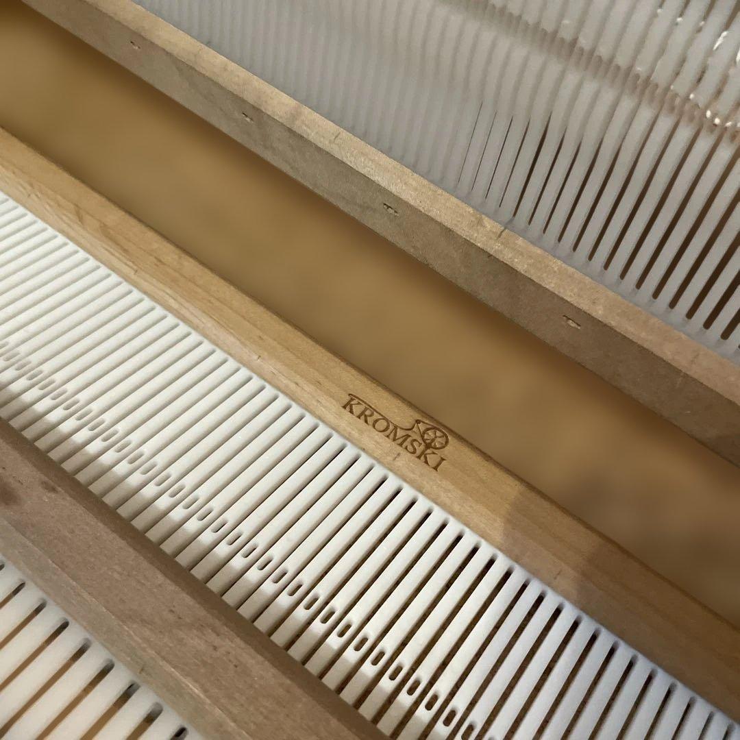 【折畳卓上織機】クロムスキー・クロッスノ織り機60cm+セカンドへドル+おまけ