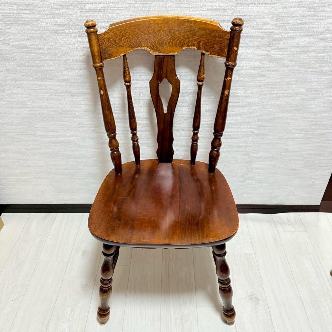 柏木工　ウィンザーチェア　ダイニングチェア　アンティーク家具