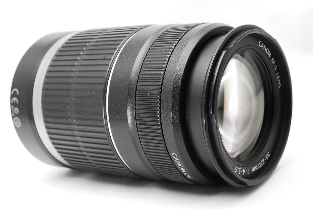 作例あり❗️手振れ補正⭐️超望遠⭐️Canon EF-S 55-250mm IS