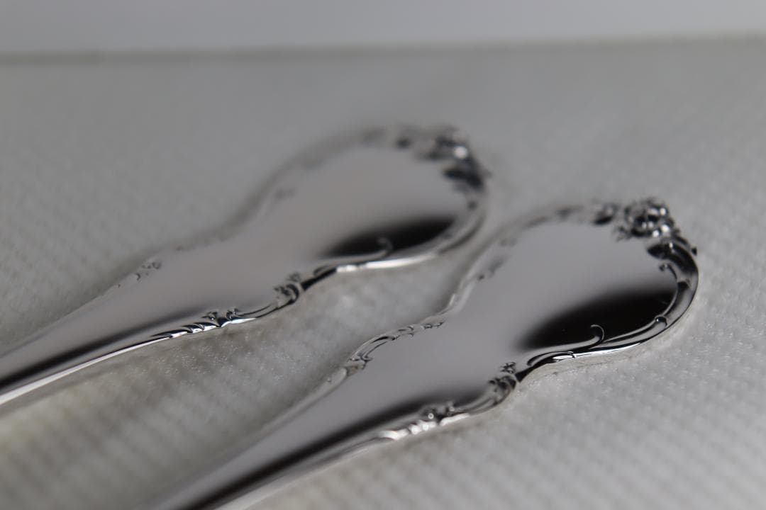 アメリカ■TOWLE社■スターリング製ディナーフォーク2本セット■とてもきれい¨