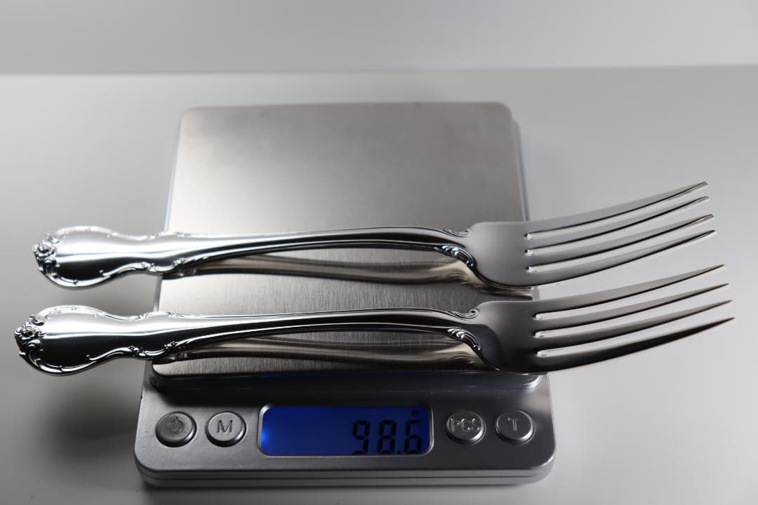 アメリカ■TOWLE社■スターリング製ディナーフォーク2本セット■とてもきれい¨