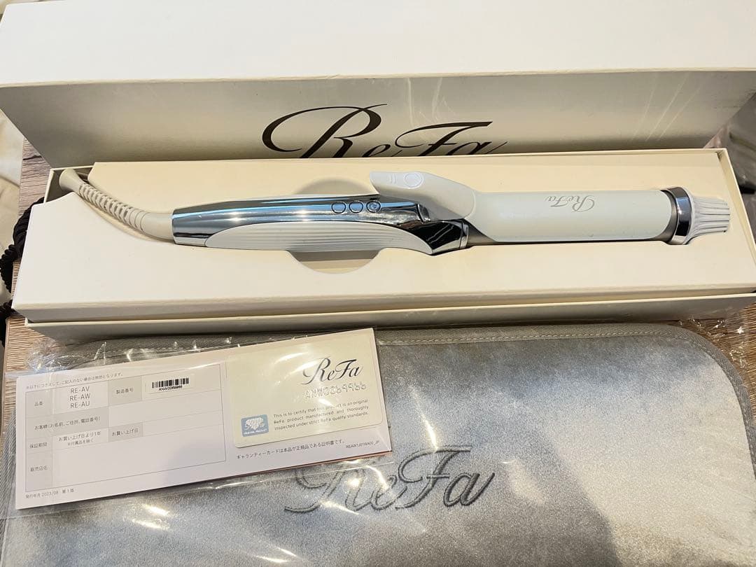 ReFa 32mm カールヘアアイロンプロ +ReFa ヘアアイロンケース