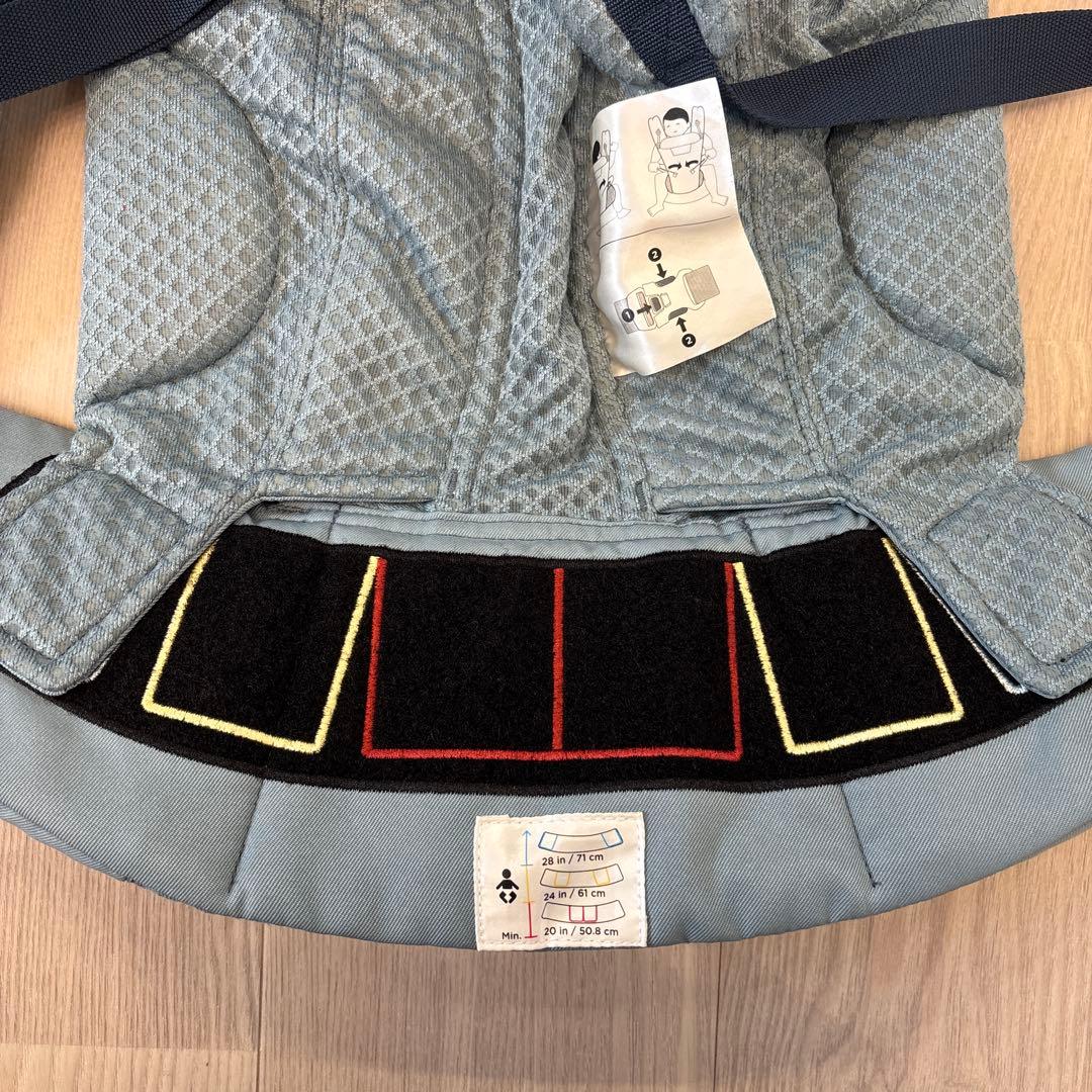 エルゴベビー オムニ ブリーズ 抱っこ紐 ストレートブルー