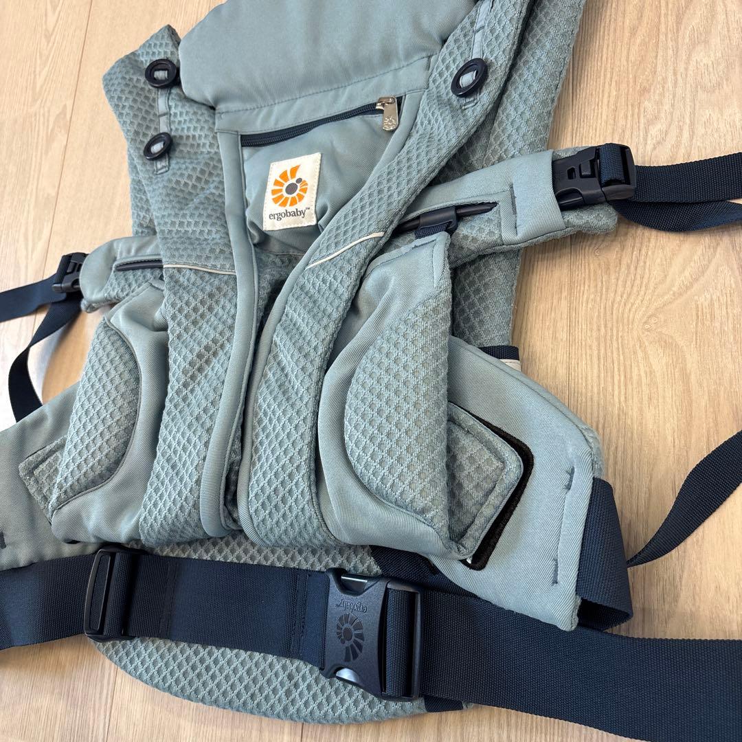 エルゴベビー オムニ ブリーズ 抱っこ紐 ストレートブルー