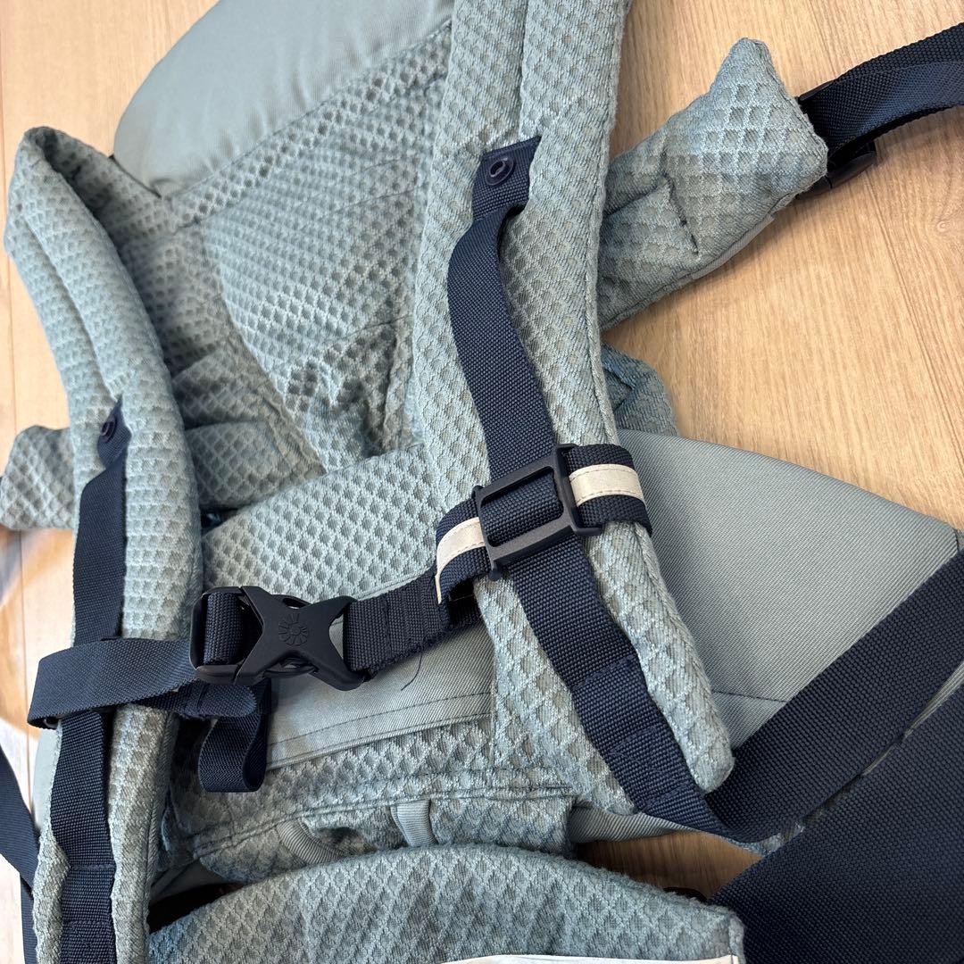 エルゴベビー オムニ ブリーズ 抱っこ紐 ストレートブルー