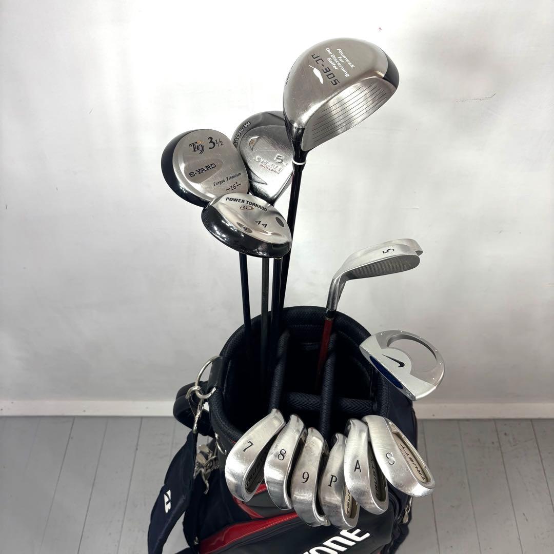 本格派　メンズゴルフクラブ　13本　フルセット　お試しセット　ゴルフセット
