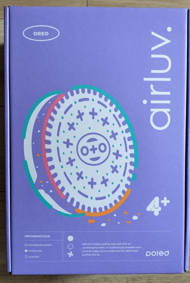 【新品 未開封】エアラブ4+ オレオ クッキー&クリーム モバイルバッテリー付