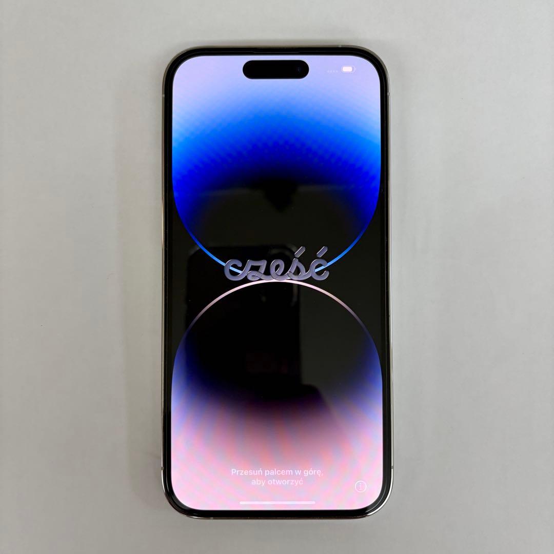 iPhone 14 pro 256GB新品純正ケーブル2本　SIMフリー　86%