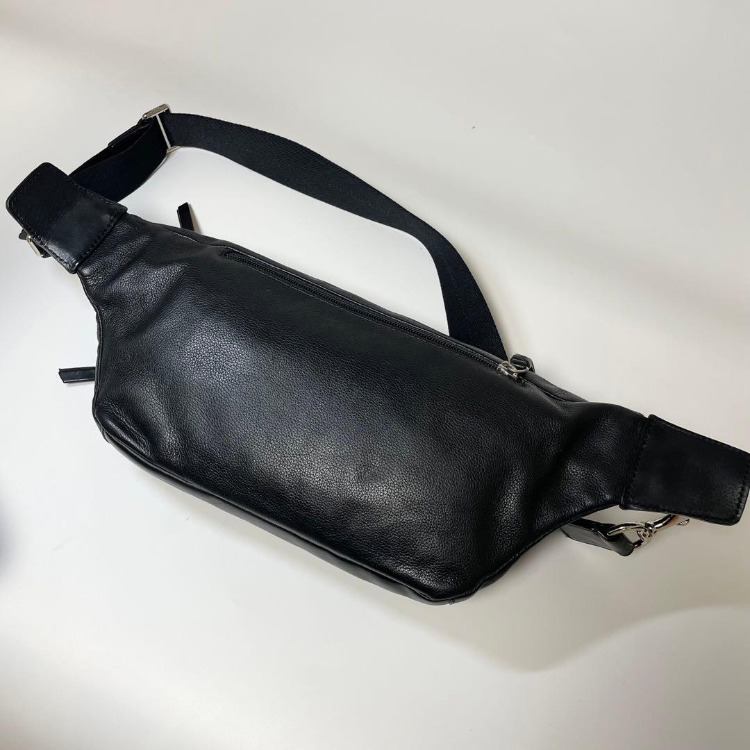 美品✨COACH ボディバッグ トンプソン シティ レザー 黒