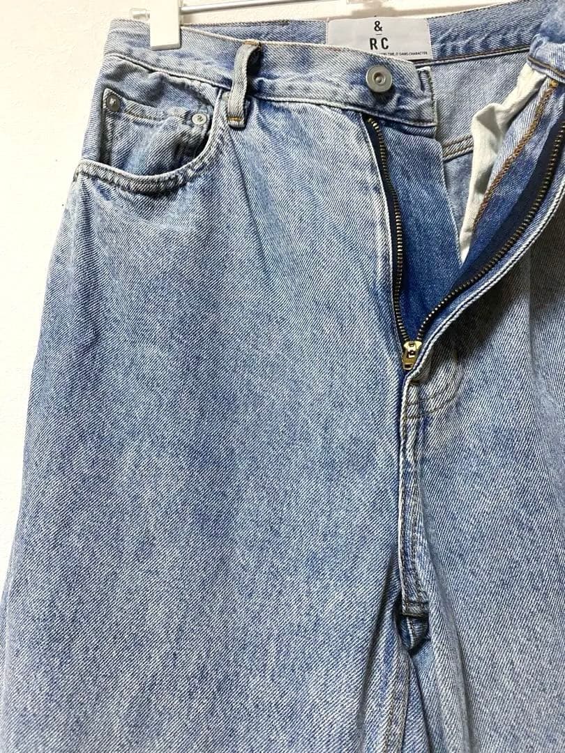 Curensology カーヴィーデニムパンツ サイズ38 ブルー