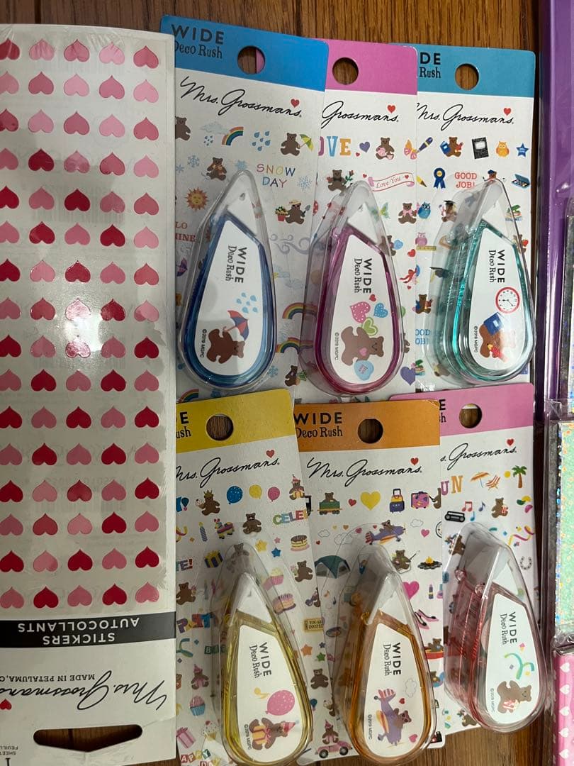 Mrs. Grossman's マスキングテープ・ステッカーセット