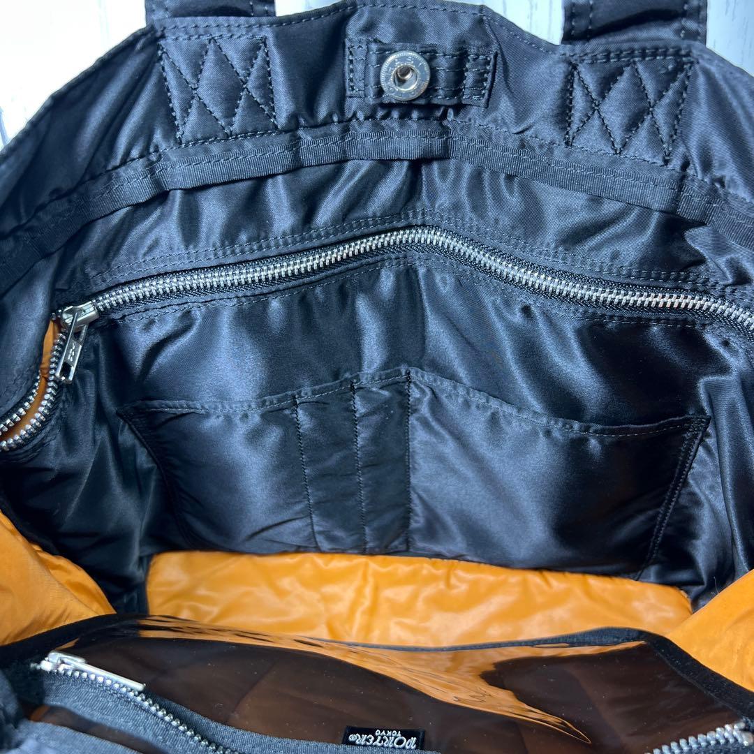 【美品・廃盤】PORTER 吉田カバン タンカー ビジネス トート 黒 A4