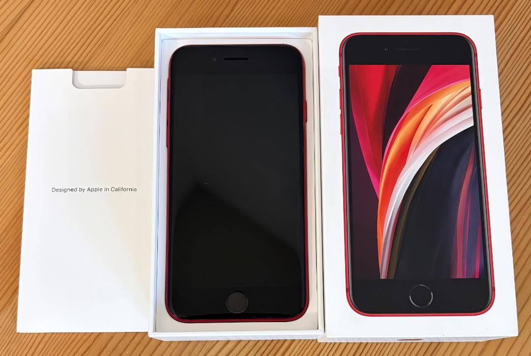 iPhone SE 第2世代 64GB レッド SIMフリー 付属品完備