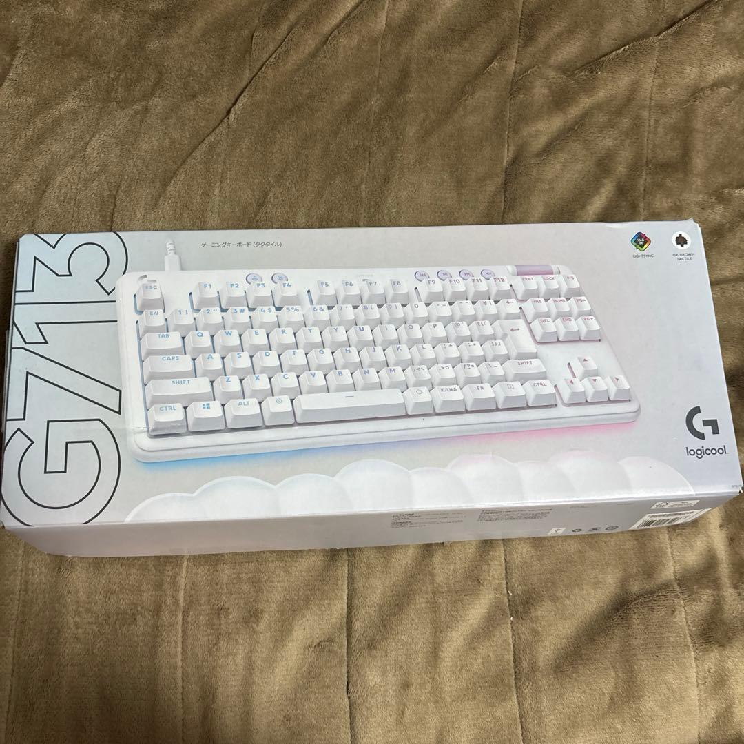 Logicool G713　有線キーボード　オーロラコレクション タクタイル