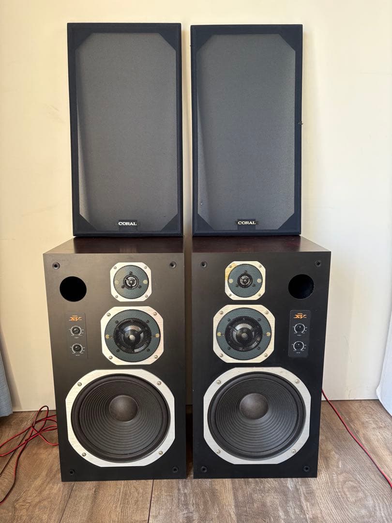 X-V スピーカー１つです。必ず2つご購入下さい。　CORAL スピーカー