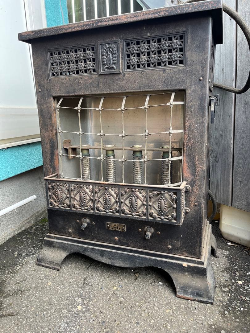 昭和レトロ電気ストーブ、レトロ電気ストーブ、インテリアストーブ、日本電気ストーブ