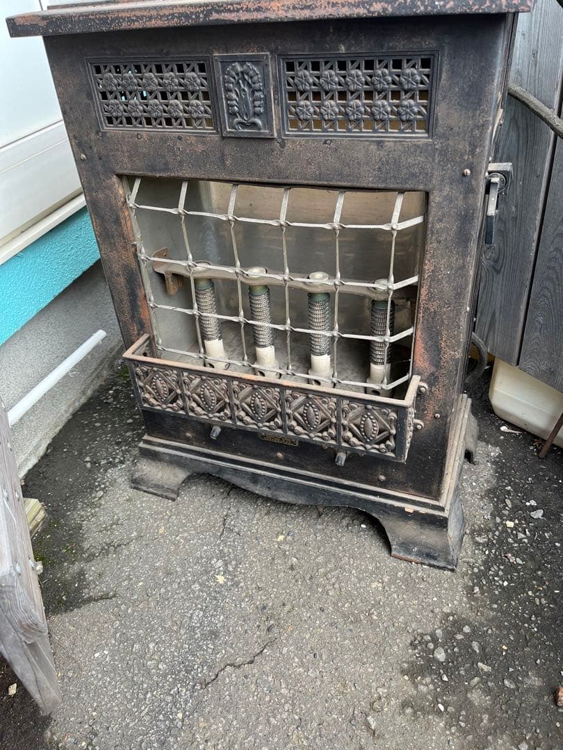 昭和レトロ電気ストーブ、レトロ電気ストーブ、インテリアストーブ、日本電気ストーブ