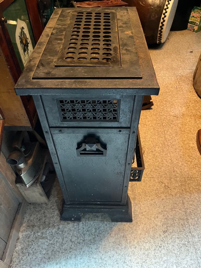 昭和レトロ電気ストーブ、レトロ電気ストーブ、インテリアストーブ、日本電気ストーブ