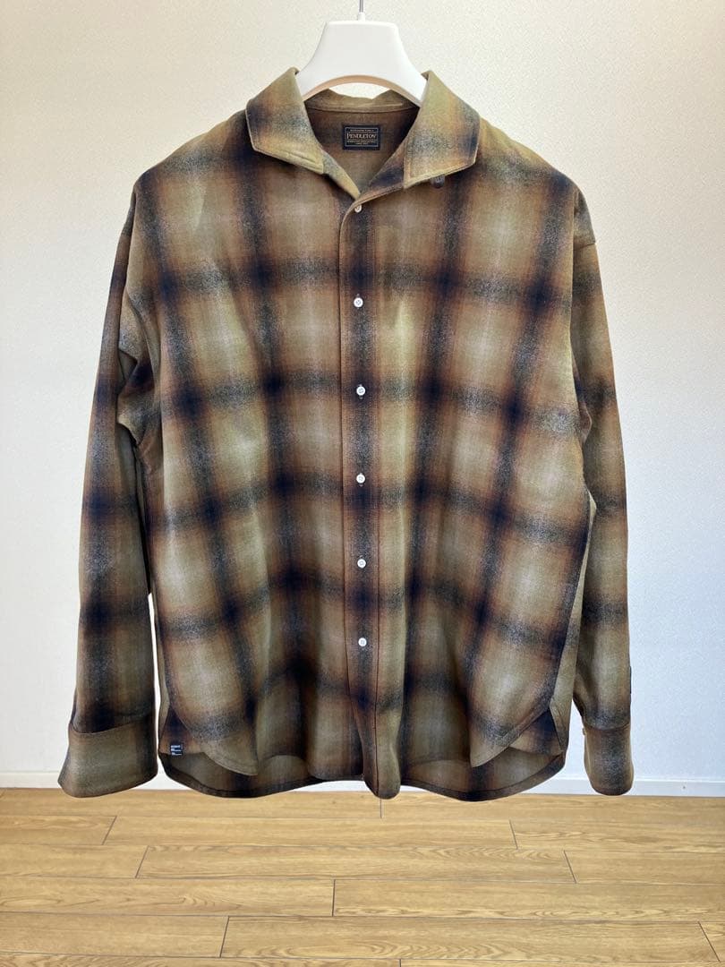 美品 Basicks x Pendleton x DELUXE チェックシャツ