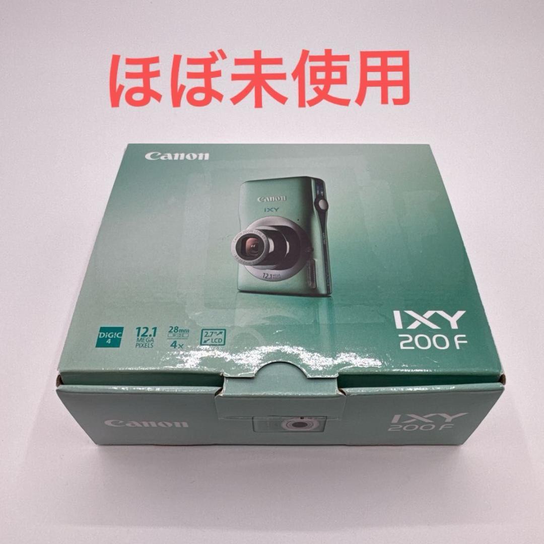 IXY 200F グリーン コンパクトデジタルカメラ