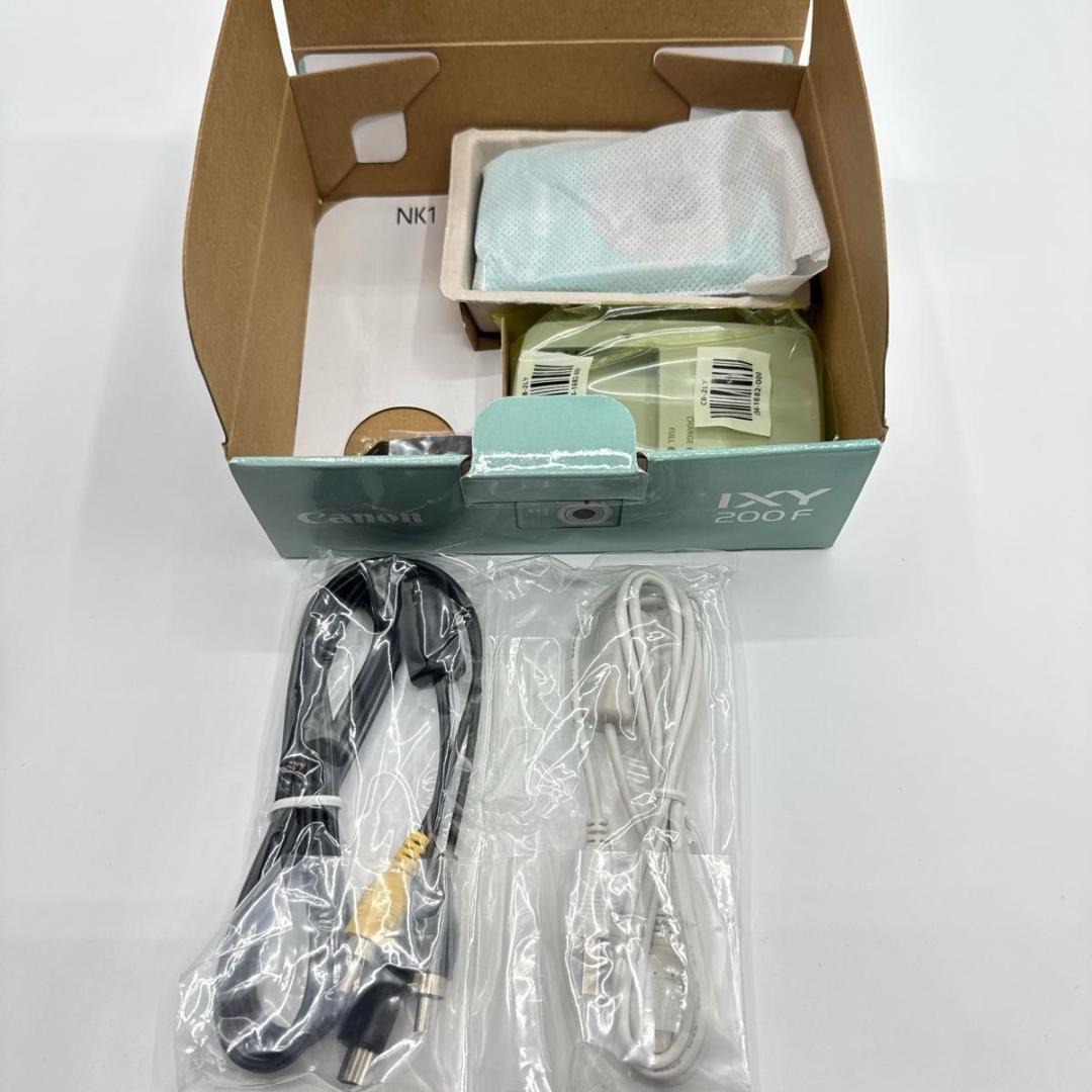 IXY 200F グリーン コンパクトデジタルカメラ