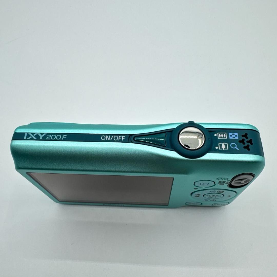 IXY 200F グリーン コンパクトデジタルカメラ