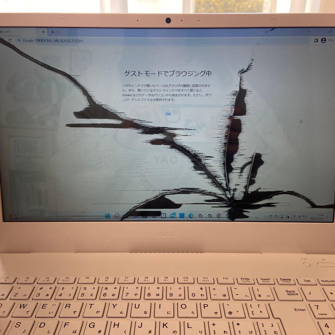 NEC PC LAVIE N15シリーズ パールホワイト PC-N1565AAW