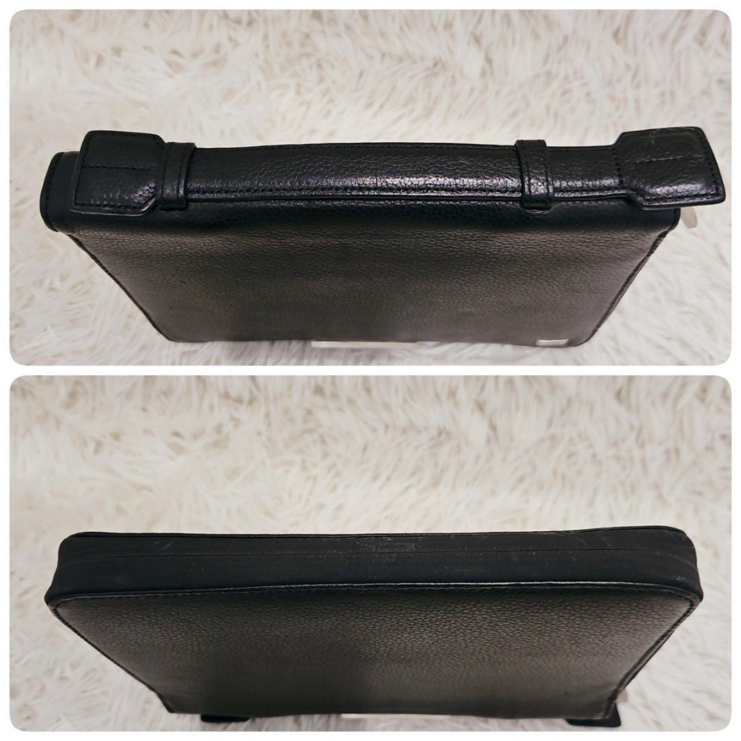 dunhill ダンヒル オーガナイザー ダ ブルジップ トラベルケース 黒