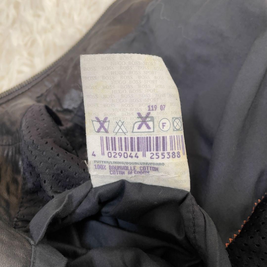 HUGO BOSS レザージャケット 羊革 黒 52サイズ