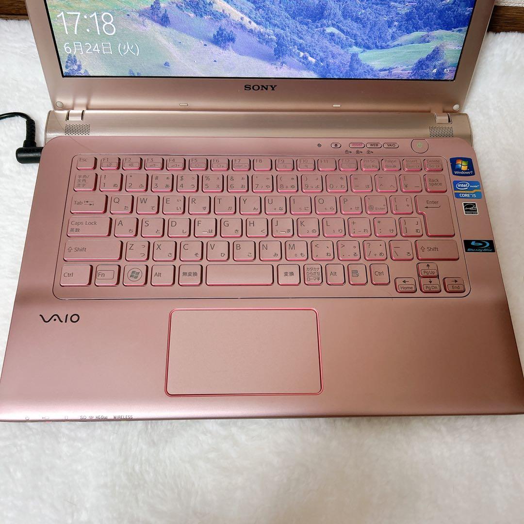 SONY VAIO ノートPC ピンク 14インチ