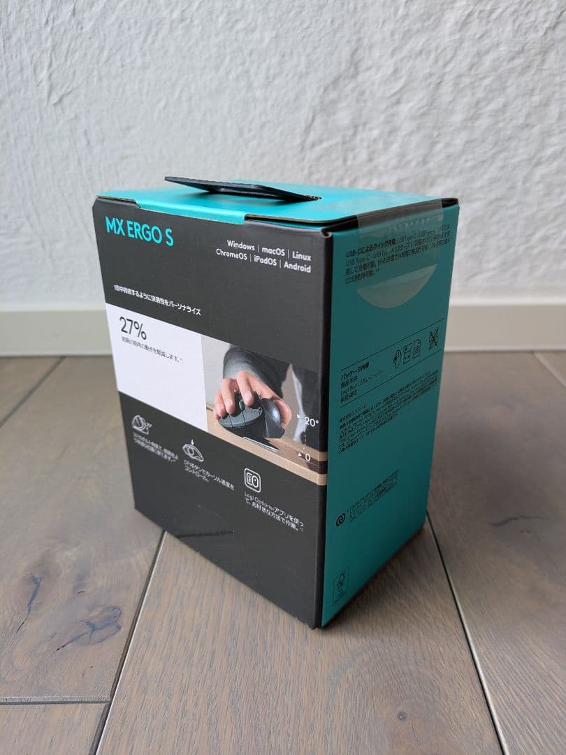 logicool MX ERGO S ワイヤレス トラックボール