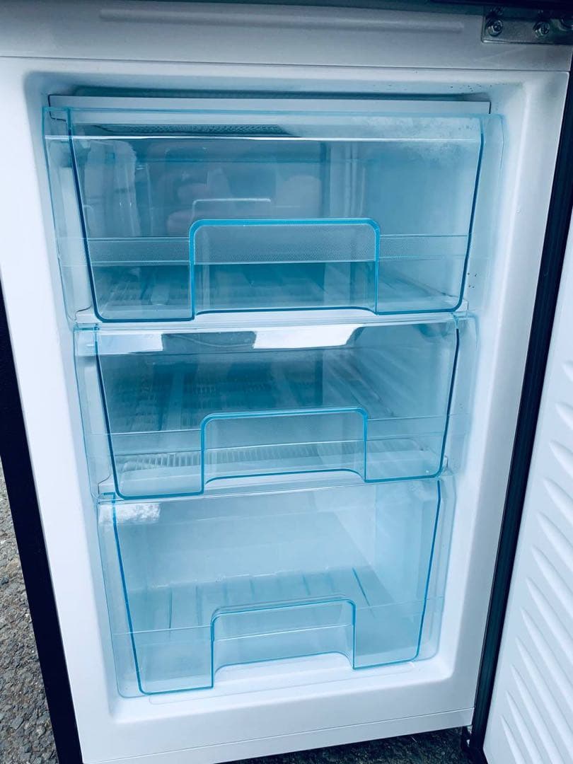 ♻️送料設置無料　アイリスオーヤマ ノンフロン冷凍冷蔵庫　IRSE-H16A-B