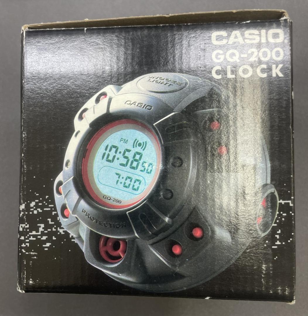 【希少】CASIO GQ-200 CLOCK マッスルタイム Gショック 未使用