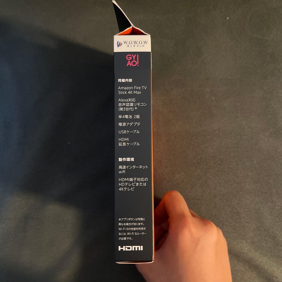 【新品未使用】Amazon Fire TV Stick 4K Max
