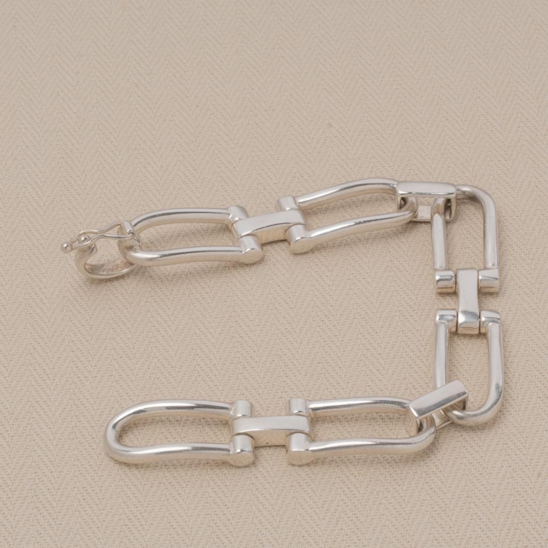 GUCCI ヴィンテージ ホースビット ブレスレット Ag925