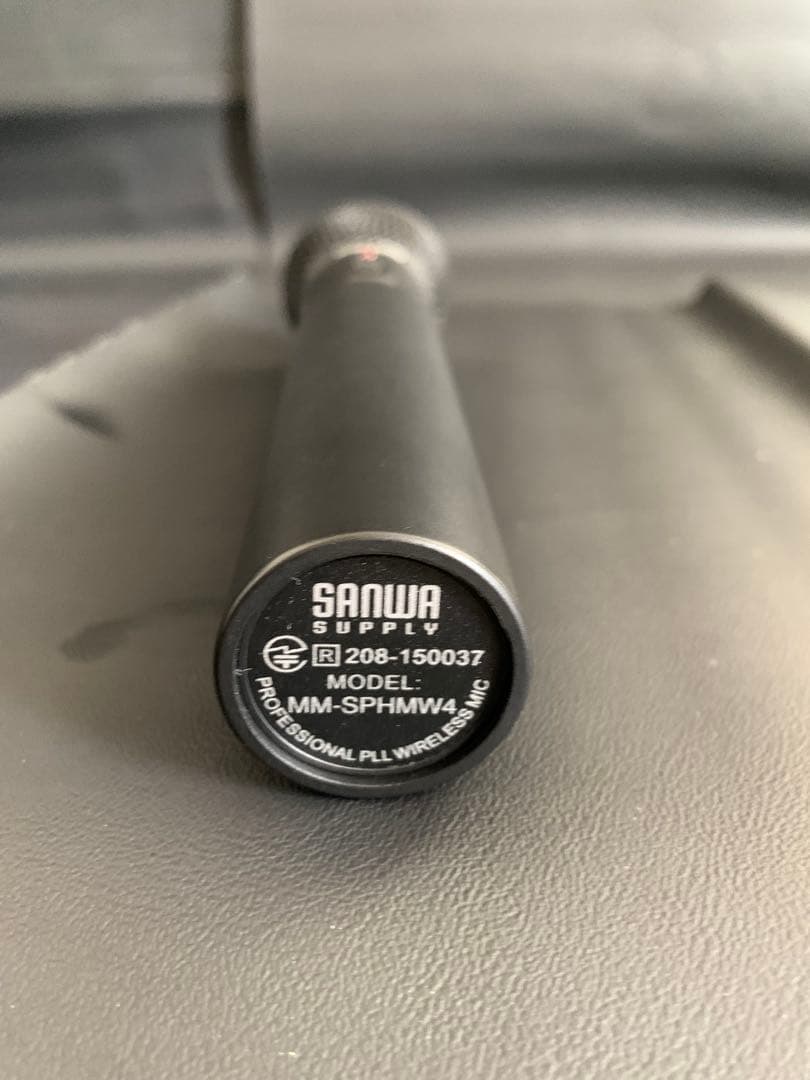 SANWA SUPPLY ワイヤレスマイク付き拡声器スピーカ　有線無線マイク付き