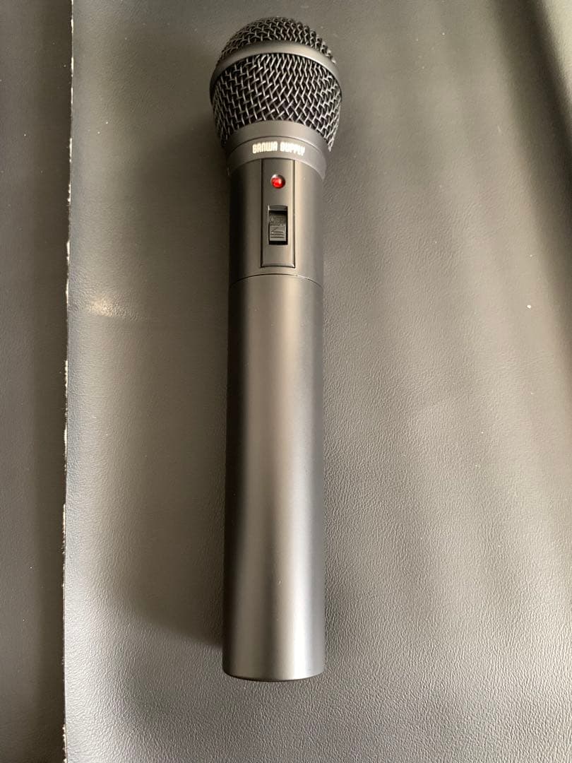 SANWA SUPPLY ワイヤレスマイク付き拡声器スピーカ　有線無線マイク付き