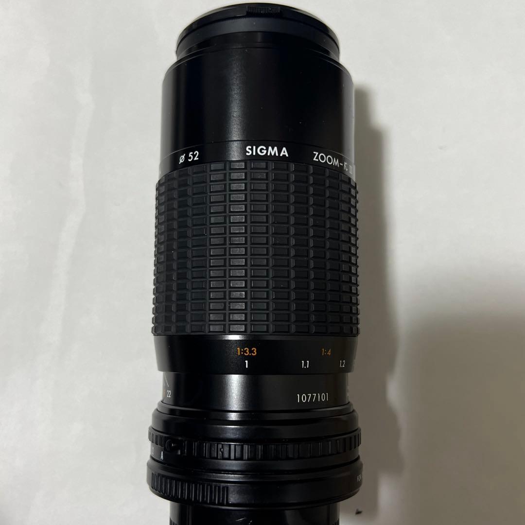 SIGMA ズームレンズ 52mm f/3.3 Canon用