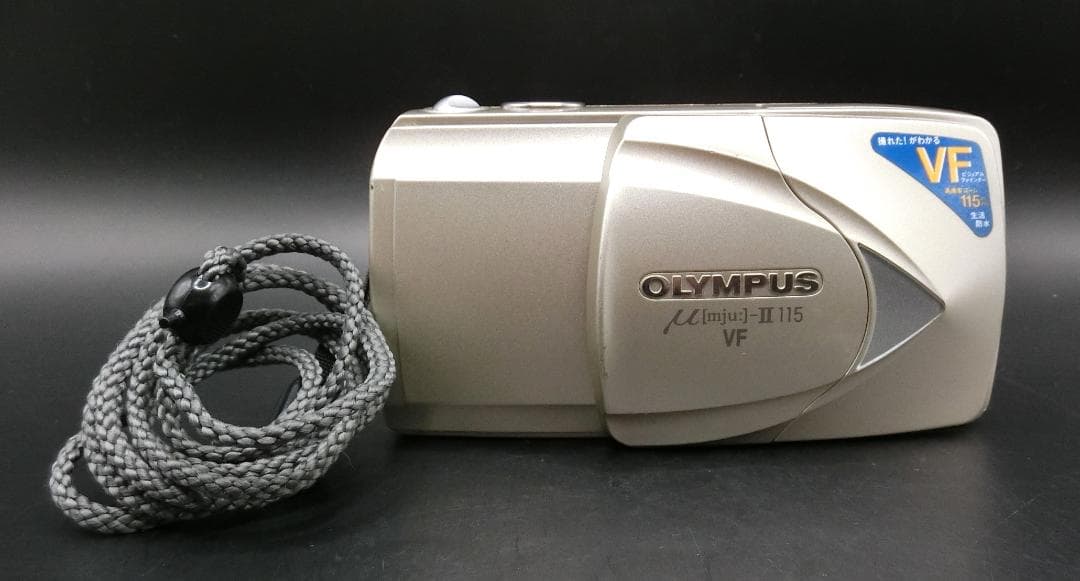 B　OLYMPUS 　ｕ-Ⅱ【mju:】-Ⅱ115　VF　ミュー２　動作未確認