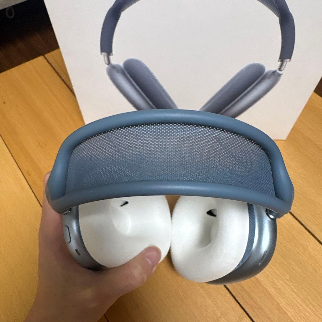 【美品】Apple AirPods Max（第2世代） ブルー Type-C充電