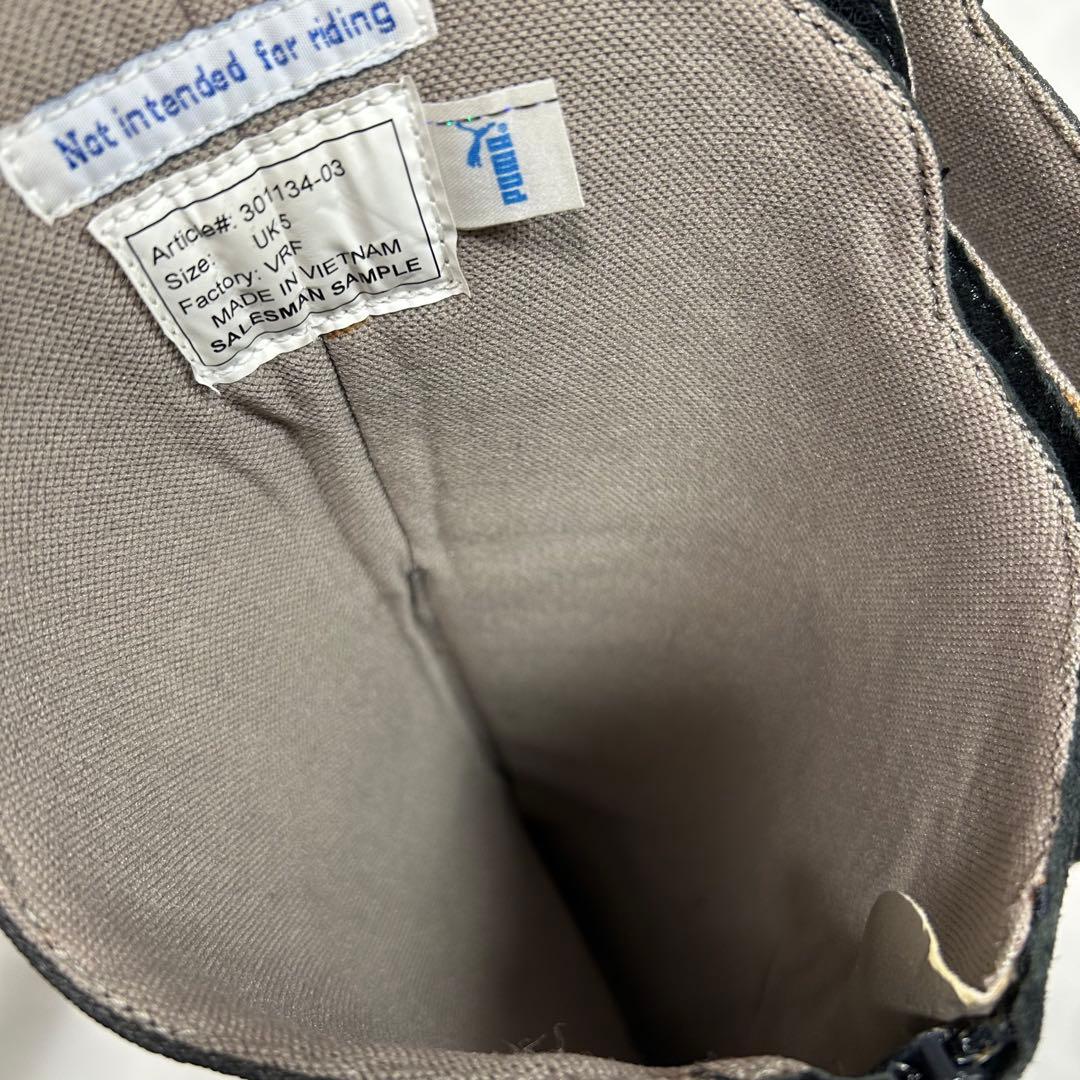 【希少】archive PUMA ロングブーツ ウエスタン ブラック