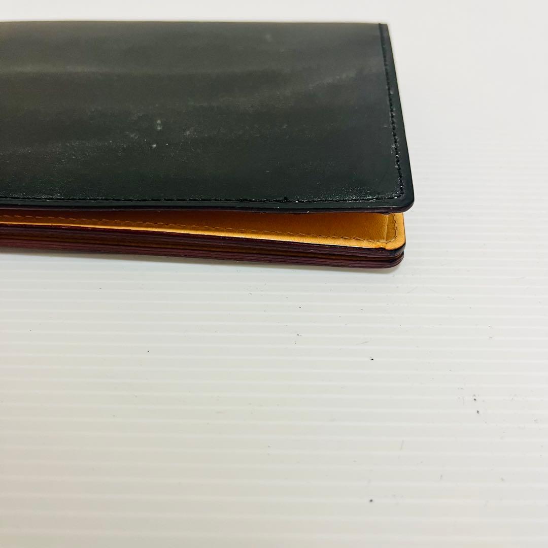 【美品】 GANZO ガンゾ THIN BRIDLE シンブライドル　長財布