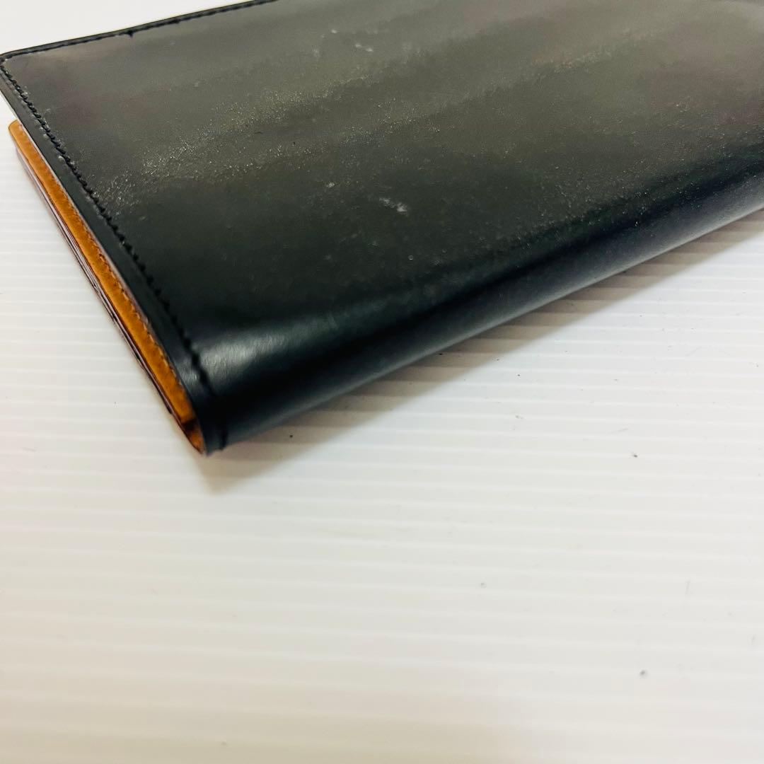 【美品】 GANZO ガンゾ THIN BRIDLE シンブライドル　長財布