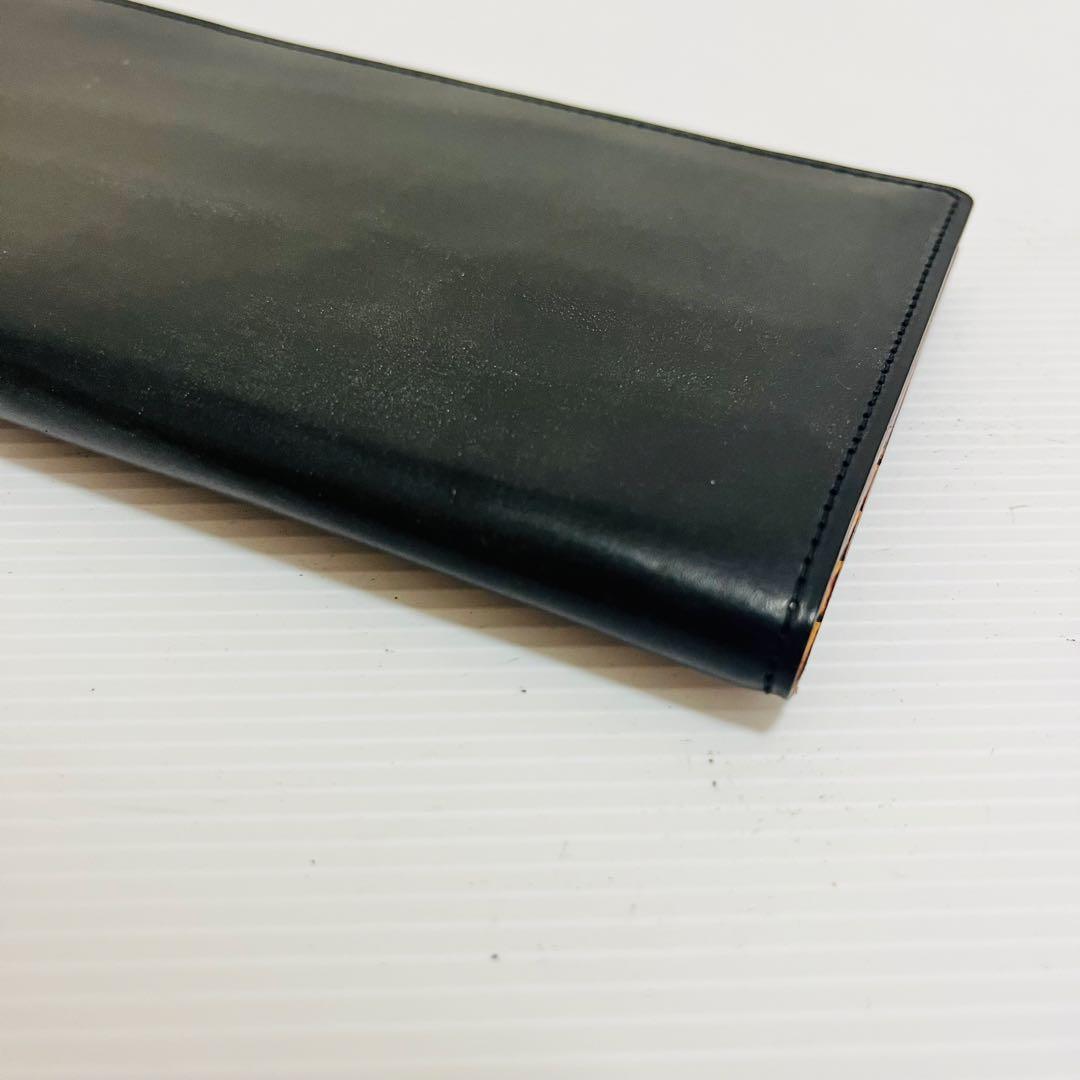 【美品】 GANZO ガンゾ THIN BRIDLE シンブライドル　長財布