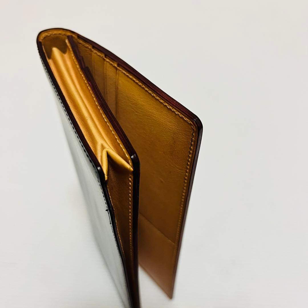 【美品】 GANZO ガンゾ THIN BRIDLE シンブライドル　長財布