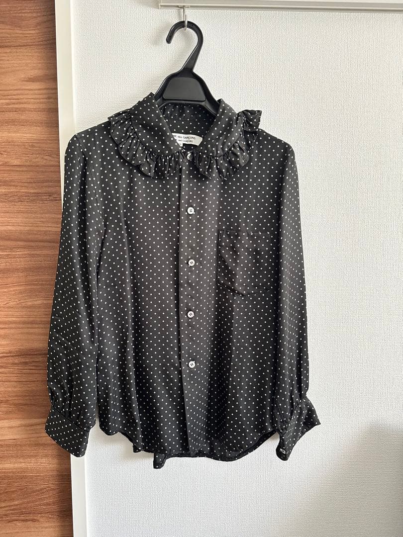 丸襟フリルブラウス コムコム COMME des GARCONS