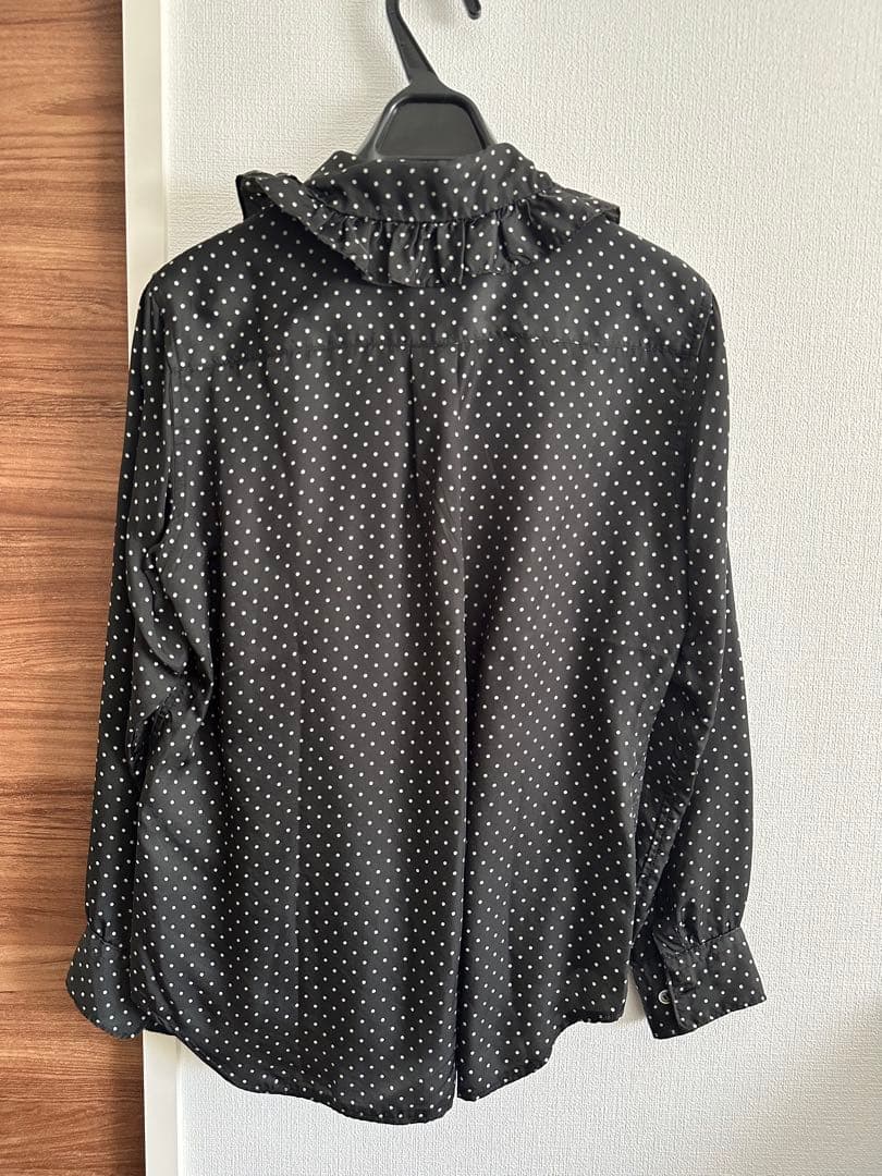 丸襟フリルブラウス コムコム COMME des GARCONS