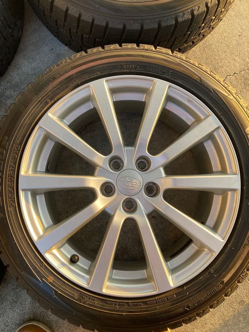 スバル純正17インチスタットレス