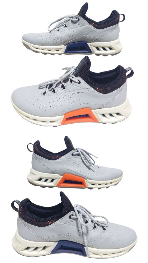 ECCO BIOM C4 ゴアテックス ゴルフシューズ グレー 39